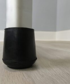 Shepherd Hardware 9226 1-1/2-Inch Inside Diameter Rubber Leg Tips, 2-Pack, Black 26 71gxIldJPL