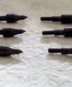 Cosmos 12 Pcs Screw-in Archery Bullet Points Arrow Tips Archery Target Practice Hunting Arrow Points for Recurve, Compound Bow, Crossbow, 100 Grain Each 24 71gyAIGWNcL