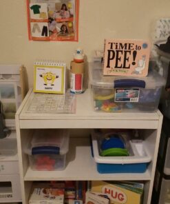 The Original Mood Flipbook for Kids; 20 Different Moods/Emotions; Autism; ADHD; Help Kids Identify Feelings and Make Positive Choices; Laminated Pages (Monster Flipbook) MONSTER (Large - 6.75 x 6.75") 28 71gytSVluL