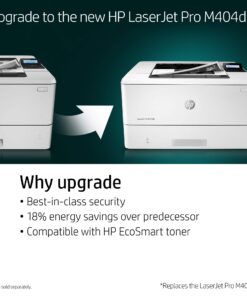 Alternative view of HP LaserJet Pro M402dn Laser Printer with Built-in Ethernet & Double-Sided Printing, Amazon Dash replenishment ready (C5F94A), A4