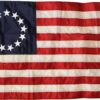 Betsy Ross - 3 ft x 5 ft Nylon Flag (Sewn and Embroidered) 37 71h OVxkvPL