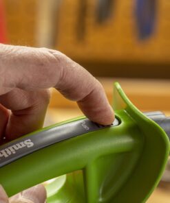 Smith’s 50601 Pruning Tools Sharpener - Hedge & Pruning Shears - Loppers & Gardening Tools - Large Handle w/Finger Guard - Handheld Manual - Replaceable Carbide Blades - Wire-Bristled Cleaning Brush 12 71h THDUWL