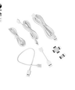 SYLVANIA Smart ZigBee and Bluetooth RGBW Full Color Flexible Lightstrip Connector Kit, Indoor Use - 1 Pack (73826) White Extra Connectors Zigbee Connector Kit 14 71h jD2FNhL