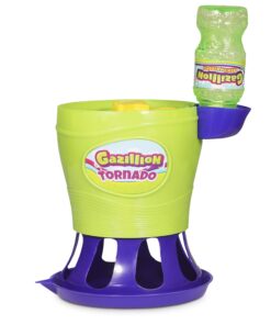 Gazillion Tornado Bubble Machine - Kids Bubble Blower - Blows 4500 Bubbles per Minute - Ideal for Outdoor Fun & Parties - Includes 4 oz. Gazillion Bubble Non-Toxic Solution Green 27 71h01OYiK7L