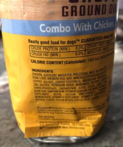 Pedigree Adult Canned Wet Dog Food Chopped Ground Dinner Combo with Chicken, Beef & Liver Flavor, 22 oz. Cans (Pack of 12) 31 71h08FYjdOL