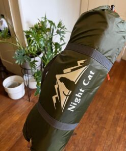 Night Cat Upgraded Backpacking Tents 1 2 Persons Easy Clip Setup Camping Tent Adults Scouts Heavy Rainproof Compact Lightweight Army Green 1 Person(7x3.8x3.8ft) 93 71h0KdBMRL