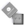 Most Secure Locking Earring Back Lifter Platinum by Chrysmela Automatically Fit Lock Lift earrings hypoallergenic patented in the US UK France Italy and Japan Platinum with Disc 8 71h1Ja2H6aL