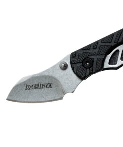 Kershaw Cinder Multi-Function Folding Pocketknife (1025); 1.4 Inch 3Cr13 Stonewashed Blade; Manual Opening; Liner Lock; Bottle Opener; Keychain Carry; Black Glass-Filled Nylon Handle; 0.9 oz 31 71h1aqvrl9L
