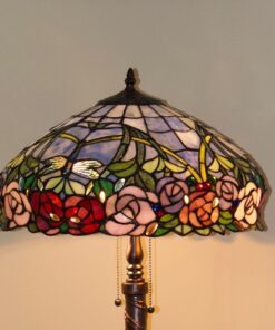 Dale Tiffany TT12232 Zenia Rose Table Lamp, 27" x 16.25" x 16.25", Fieldstone 19 71h1t2QEFGL