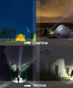 Ploarnovo TC1200 Military Grade Tactical LED 3000 Lumens Flashlight Torch 24 71h1yv1rXwL