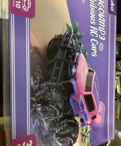 Ruko 1601AMP3 Amphibious RC Truck for Girls, IPX6 Warterproof Monster Truck, 1:10 Large Remote Control Car for All Terrain, 2 Rechargeable Batteries for 50 Min Fun Time, Gifts for Kids Pink 30 71h1zBTJAmL