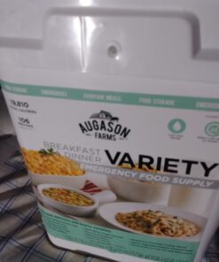 Augason Farms Breakfast and Dinner Variety Pail Emergency Food Supply Everyday Meals 4 Gallon Pail 33 71h28xd5sL