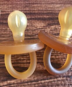 Ecopiggy Ecopacifier Rounded Natural Pacifier (1 Pack) - 6 Mos+ 21 71h2FNRRrUL