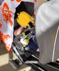 Graco DuoGlider Double Stroller | Lightweight Double Stroller with Tandem Seating, Glacier 72 71h2sTWSlfL