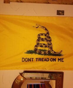 Anley Fly Breeze 3x5 Foot Don't Tread On Me Flag - Vivid Color and Fade proof - Canvas Header and Double Stitched - Flags Polyester with Brass Grommets 3 X 5 Ft Polyester - 3 x 5Ft 32 71h2yHj rOL