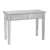 SEI FURNITURE Southern Enterprises Mirrored 2 drawer media console table, Finish w, Silver 22 71h35G2Fq6L