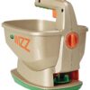 Scotts Wizz Spreader for Grass Seed, Fertilizer, Salt and Ice Melt, Handheld Spreader Holds up to 2,500 sq. ft. of Product 1 Pack 54 71h3LcAEm5L 1