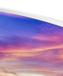 SAMSUNG 32 inch CF391 Curved Monitor (LC32F391FWNXZA) - 1080p, Dual Monitor, Laptop Monitor, Monitor Stand/Riser/Mount Compliant, AMD Freesync, Gaming, HDMI, White 34 71h3RgyVArL