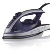 Panasonic Dry and Steam Iron with Alumite Soleplate, Fabric Temperature Dial and Safety Auto Shut Off – 1700 Watt Multi Directional Iron – NI-W950A, Purple 12 71h3d0L2 LL