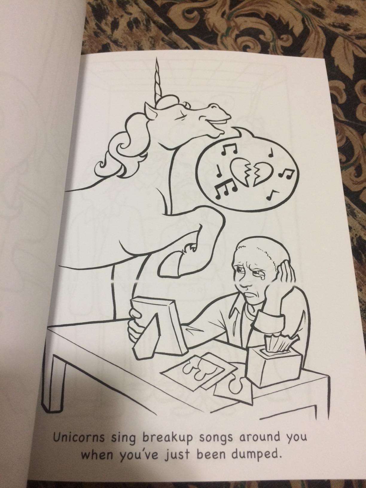 Unicorns Are Jerks: A Funny Adult Coloring Book Exposing the Cold, Hard, Sparkly Truth (Hilarious Unicorn Christmas Gift or Stocking Stuffer for Adult Women) Paperback, Picture Book 8 Unicorns Are Jerks: A Funny Adult Coloring Book Exposing the Cold, Hard, Sparkly Truth (Hilarious Unicorn Christmas Gift or Stocking Stuffer for Adult Women) Paperback, Picture Book - Image 8