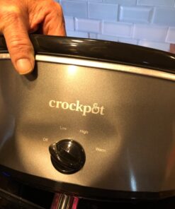 Crock-Pot 7 Quart Slower Cooker, Food Warmer, Charcoal (SCV700-KC) 16 71h44KjWU3L