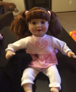 Melissa & Doug Mine to Love Brianna 12-Inch Soft Body Baby Doll With Hair and Outfit - First Baby Doll For Toy For Kids 18 Months And Up English Only Standard Packaging 39 71h48LH9 hL