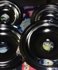 Stanco 60555905 4 Pack Drip Bowl, GE/Hotpoint, Chrome 29 71h4mzfcayL