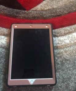 BENTOBEN Case for iPad Air 2/iPad 9.7 2017/2018/Pro 9.7, iPad 5th/6th Generation Case, Glitter 3Layer Full Body Protective Kickstand Durable Leather Shockproof Girls Women Kids Tablet Cover, Rose Gold K381-Rose Gold 50 71h5Gd2nUSL