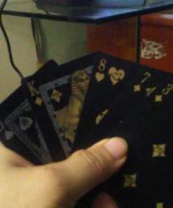 Mythical Creatures - Black Silver & Gold Edition Playing Cards by Gent Supply 53 71h5QYRJcAL 1