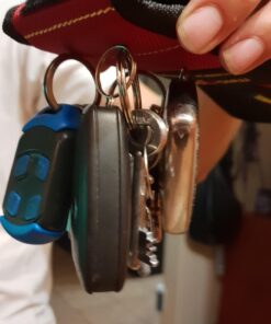 MagnoGrip Magnetic Wristband for Holding Screws, Nails, Drill Bits - Cool Gifts for Men - Super Strong Magnets - Great DIY Gifts for Christmas, Dad, Husband, Handyman, Handy Woman, Craft Enthusiasts Red 23 71h5ZLNa mL