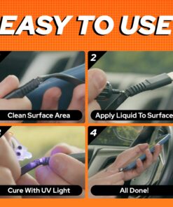 Bondic Pro UV Resin Kit Liquid Plastic Welding Kit, Super Glue, Plastic Repair for Home, Jewelry Glue Adhesive Epoxy Ultraviolet UV Glue for Glass Light 1-Pack 32 71h5bbQE0cL