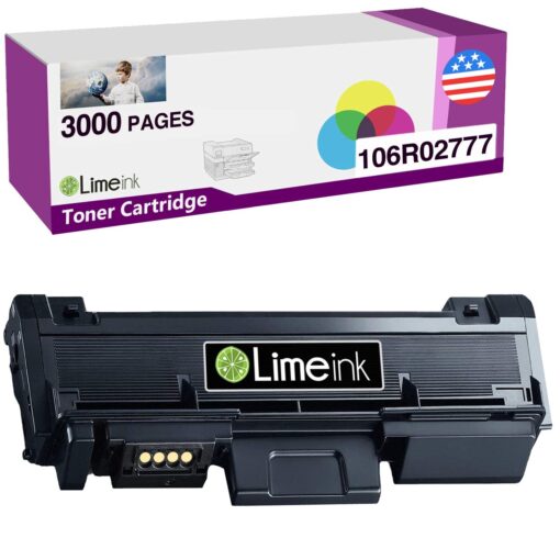 Limeink Black Compatible High Yield Laser Toner Cartridge Replacement for Xerox Phaser 3052 3260 Phaser 3260DI 3260DNI WorkCentre 3215 WorkCenter 3215NI 3225 3225DNI Work Centre Center Printer Ink