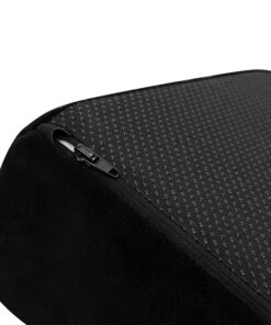 Amazon Basics Under Desk Foam Foot Rest with Washable Cover Comfortable Foot Stool for Home and Office, Black, 5.1 x 10.2 x 17.3 Inch 20 71h5sr1lIqL