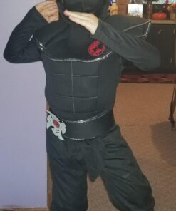 Boys Ninja Warrior Costume Small 21 71h6ceMudZL