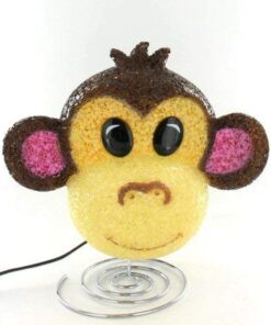 Rhode Island Novelty 8" Sparkle Monkey LAMP