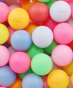 TADICK Assorted Color 50 Pack Beer Ping Pong Balls Washable Plastic Table Tennis Ball 25 71h7vLOtZTL
