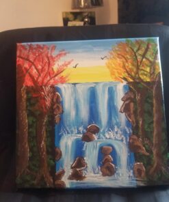 glokers Premium Acrylic Paint Set 24 Acrylic Paint Color Tubes, 10 Professional Paintbrushes, 2 Pcs Canvas Panel, Plastic Palette - Perfect Gift For Beginners, Adults, Students Or Professionals 14 71h81PSPvxL