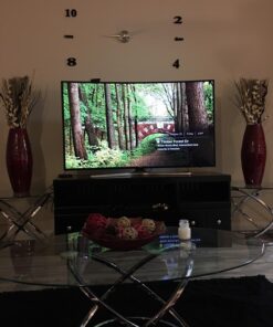 Elikeable Modern 3D Frameless Large 3D DIY Wall Clock Watches Hours DIY Decorations Home for Living Room Bedroom (black) Black 31 71h8O3AZtOL