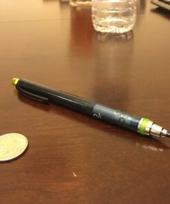 uni-ball Kuru Toga Mechanical Pencil with 0.7 mm Lead Refills & Pencil Erasers, HB #2 Black 41 71h9LWGnt5L 1