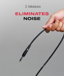 D'Addario Accessories Guitar Cable - Guitar Patch Cable - Instrument Cable - Guitar Accessories - Classic Series Cable - 1 Foot/0.30 Meters - Straight End - 1 Pack 1 Count (Pack of 1) 7 71h9xuRqwuL 1