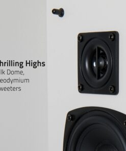 Fluance Elite High Definition 2-Way Bipolar Surround Speakers for Wide Dispersion Surround Sound in Home Theater Systems - Black Ash/Pair (SXBP2) 24 71hAiPb2JUL