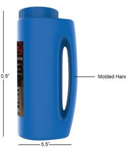 Stalwart 82-YJ487 Spreader, Salt and Seed Spreader, Also for Fertilizer, Deicing/Ice Melt By Stalwart (Multipurpose Tool for Lawn Garden and Yard) (Blue), 5.5" (L) x 3.5"(W) x 10.5" (H) Blue 5 71hBgx2YpqL