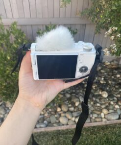 Sony Alpha ZV-E10 - APS-C Interchangeable Lens Mirrorless Vlog Camera Kit - White w/16-50mm Base 39 71hBlfOwb5L