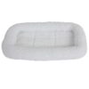 Petmate SnooZZy Sheepskin Bolster Crate Mat, for 19' Crates,Cream, Up to 15 lbs 2 71hBppv3iWL
