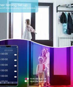 GUPUP 100 FT LED Strip Lights,Rope Lights,Bluetooth APP Control,Color Changing Light Strip,Lights sync with Music,para cuarto,LED Lights for Bedroom(Packaging Error Described as 30FT) 28 71hC34UV2CL