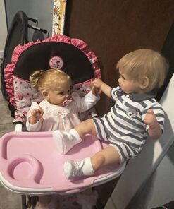 Disney Baby Minnie Mouse Simple Fold Plus High Chair with 3-Position Tray (Garden Delight) Garden Delight 31 71hCSKHyOL