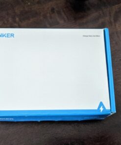 Anker Extension Cord,Mini Power Strip with USB Ports ,2 Outlets and 2 USB-A Ports, Flat Plug, 5 ft Extension Cord, Safety System for Travel, Desk, and Home Office, TUV Listed White-Round Extension Cord 55 71hCkuBWxdL