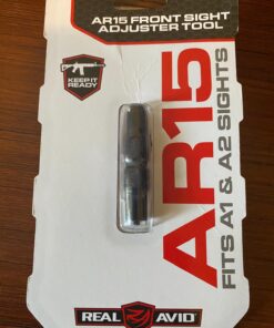 Real Avid Front Sight Adjuster: universal tool for adjusting A1 and A2 Type Front Sights (4-prong and 5-prong BUIS), Black/Tan 33 71hDRjZZaVL