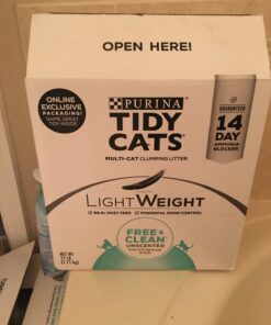 Pet Zone Semi Automatic Cat Litter Box Self Cleaning - Smart Scoop Cat Litter Box with Bags & Carbon Filter for Up to Two Cats 6-16 Pounds Smart Scoop Litter Box 35 71hDYL3sML