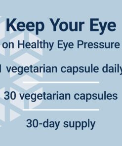 Life Extension Eye Pressure Support with Mirtogenol - Eye Health Supplement for Healthy Eye Pressure - with French maritime pine bark – Gluten-free, vegetarian, non-GMO - 30 capsules 14 71hDiWHakIL